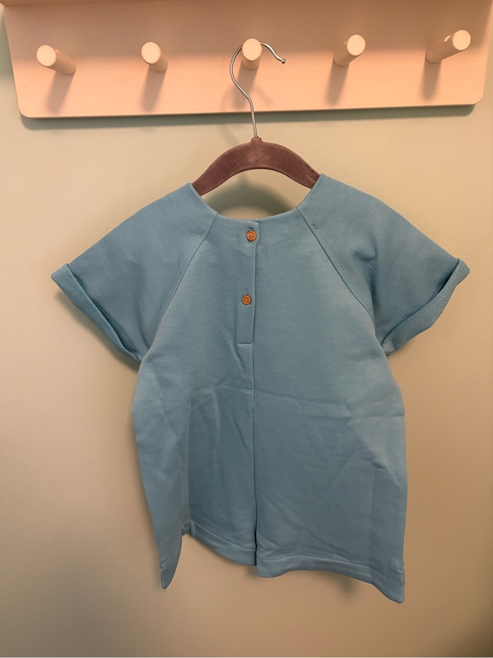 ZARA PLAIN PLUSH SHORT JUMPSUIT - Picture 8 of 9